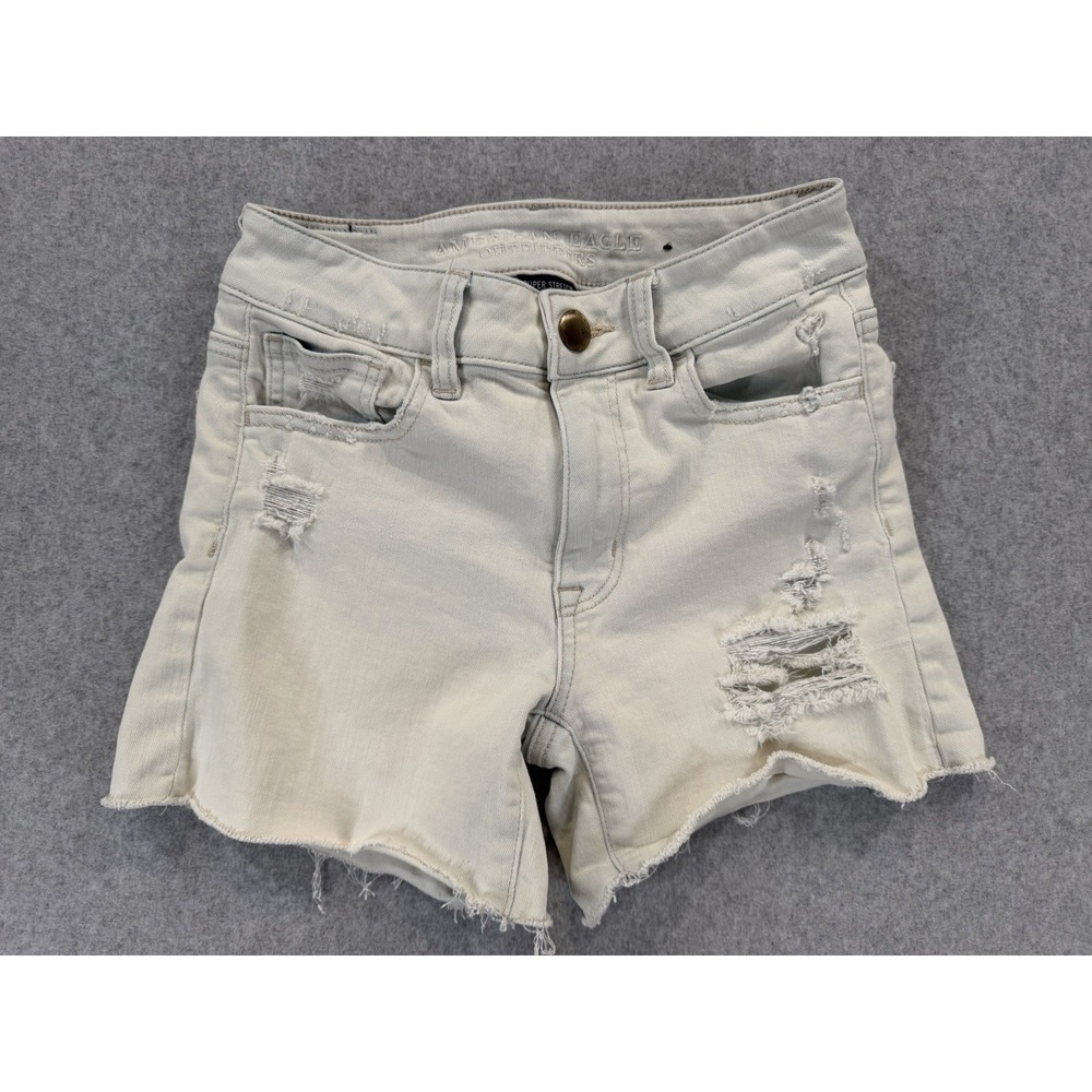 American Eagle Outfitters Super Stretch Shorts size 0 High rise Shorts